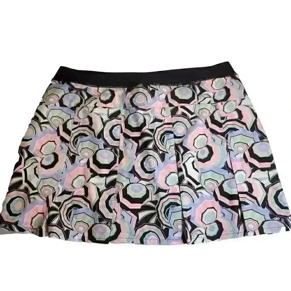 Ralph Lauren Rlx Women's Size Large Golf Skirt Skort Geometric Pockets - Picture 1 of 12